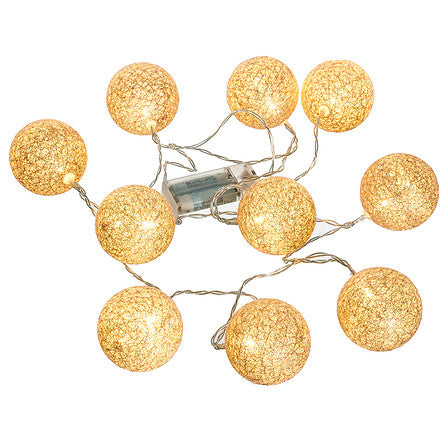 Gömblámpa - Rozé arany