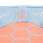 Textil tároló doboz - Teknős